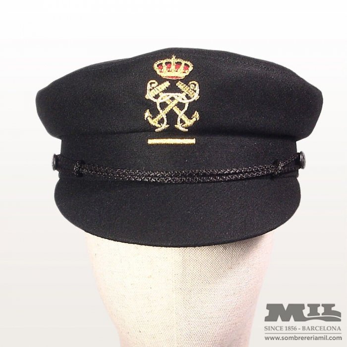 Gorra Marinera De Invierno Para La Titulaci N De Capit N Patr N O Per