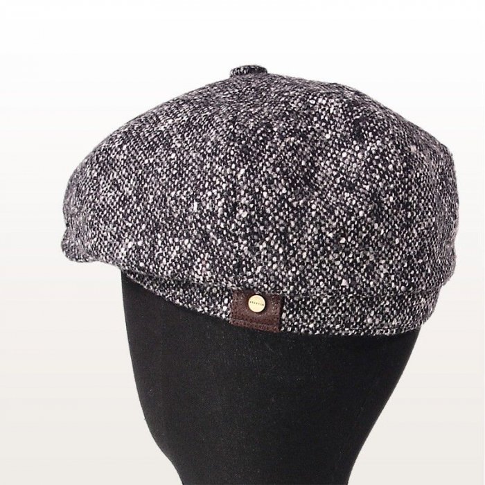 Stetson Hatteras Newsboy Cap Size Color Black