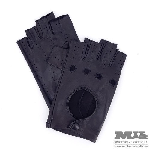 Leather driver gloves