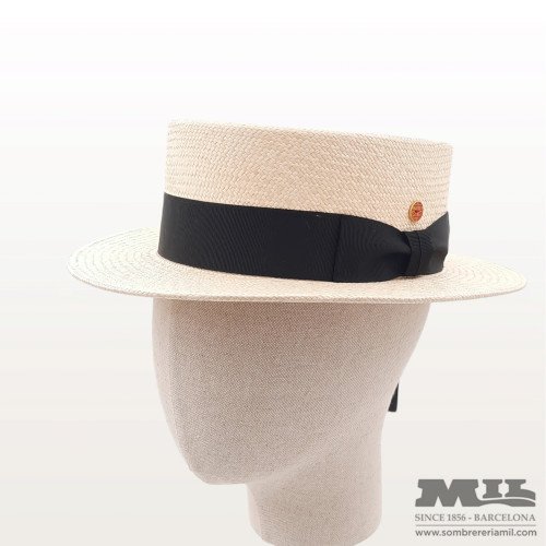 Sombrero Playa Casual Panam para Mujer para Hombre Sombrero para el Sol Verano Viajes al Aire Libre Sombrero de Vaquero Occidental Visera de pastizales Ocio Gorra Montaña riou 