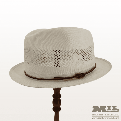 sombrero estampado hombre trilby