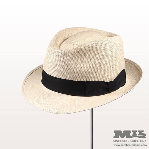 Gamble & Gunn Havana sombrero estilo Panamá marrón 