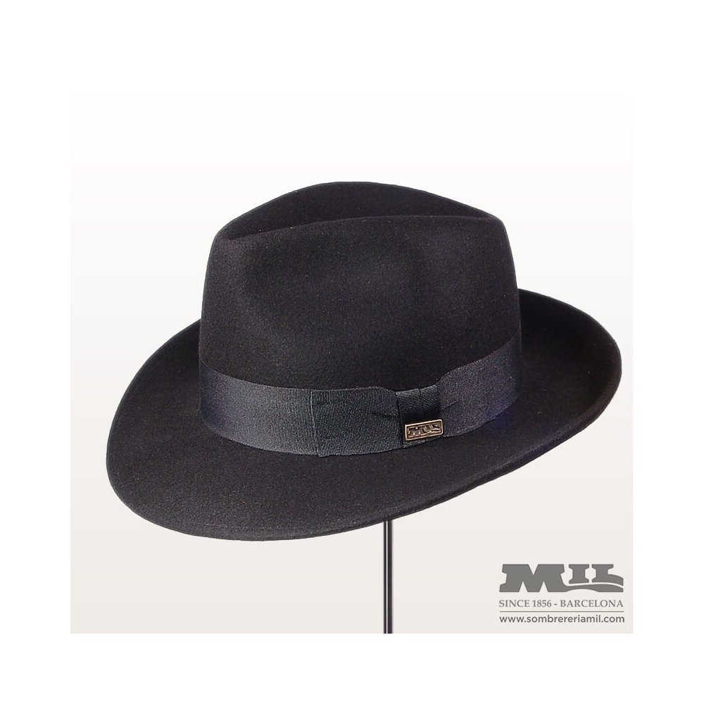 Cheap Hat Soft Fedora Hats for Women 9.5cm Wide Brim Dress Men Cap