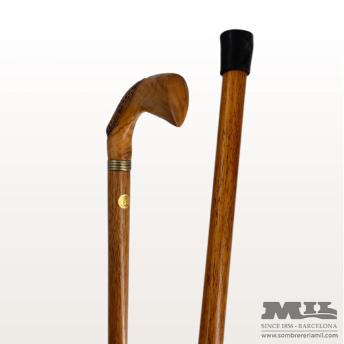 Curved fist Cane by Finna