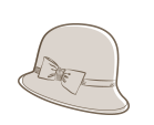 Sombrero estilo Clochè