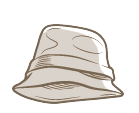 Sombrero estilo tweed